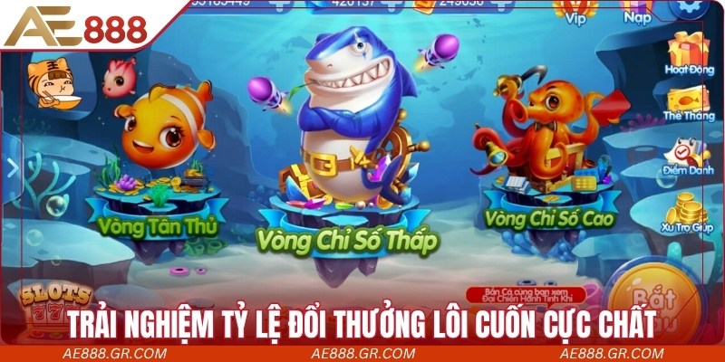 Trải nghiệm tỷ lệ đổi thưởng lôi cuốn cực chất tại danh mục